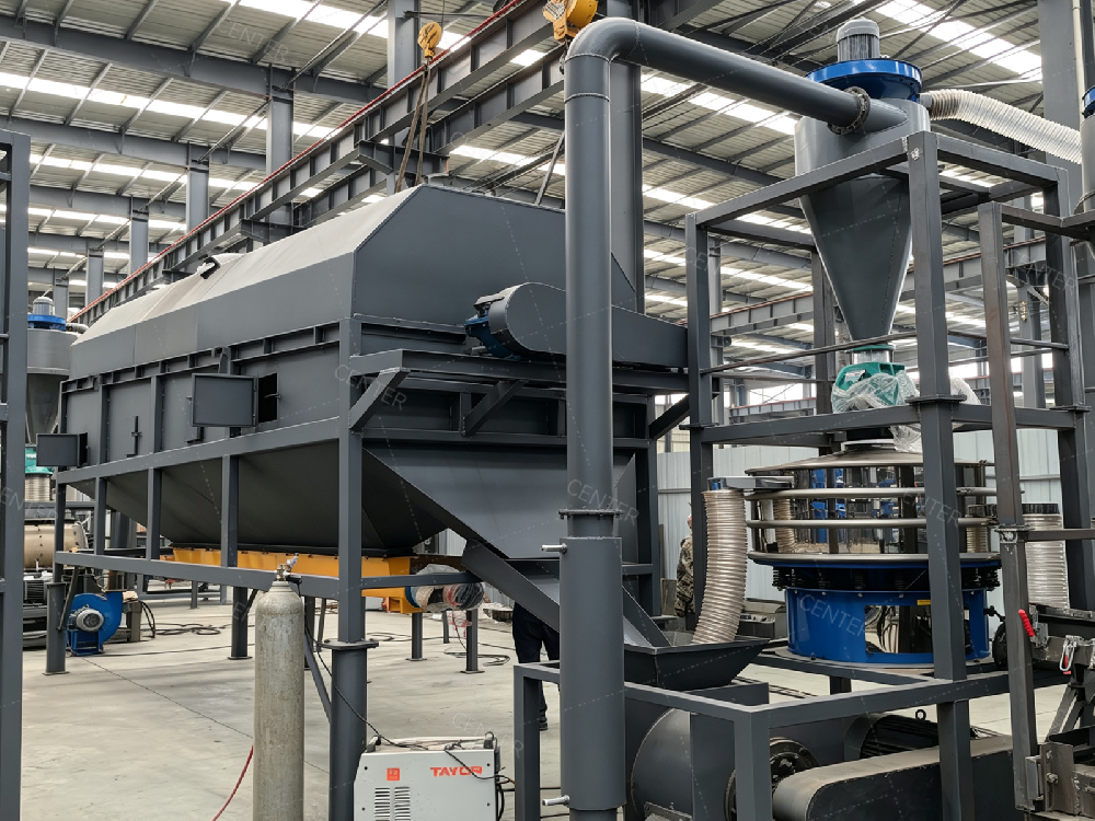 Waste lithium battery recycling and processing equipment